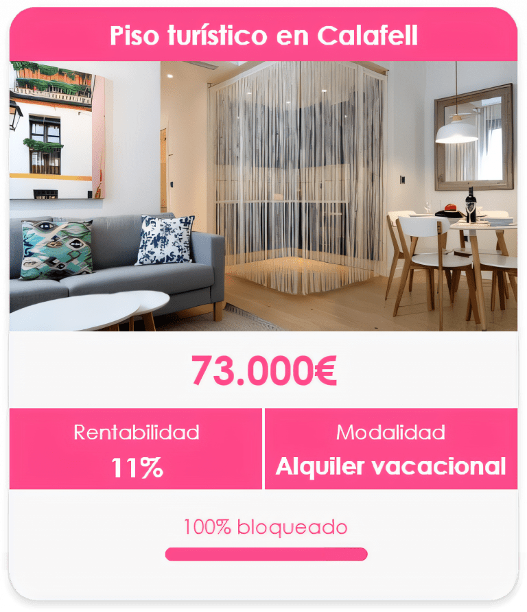 Ejemplo de inversión en inmueble de alta rentabilidad, un piso turístico